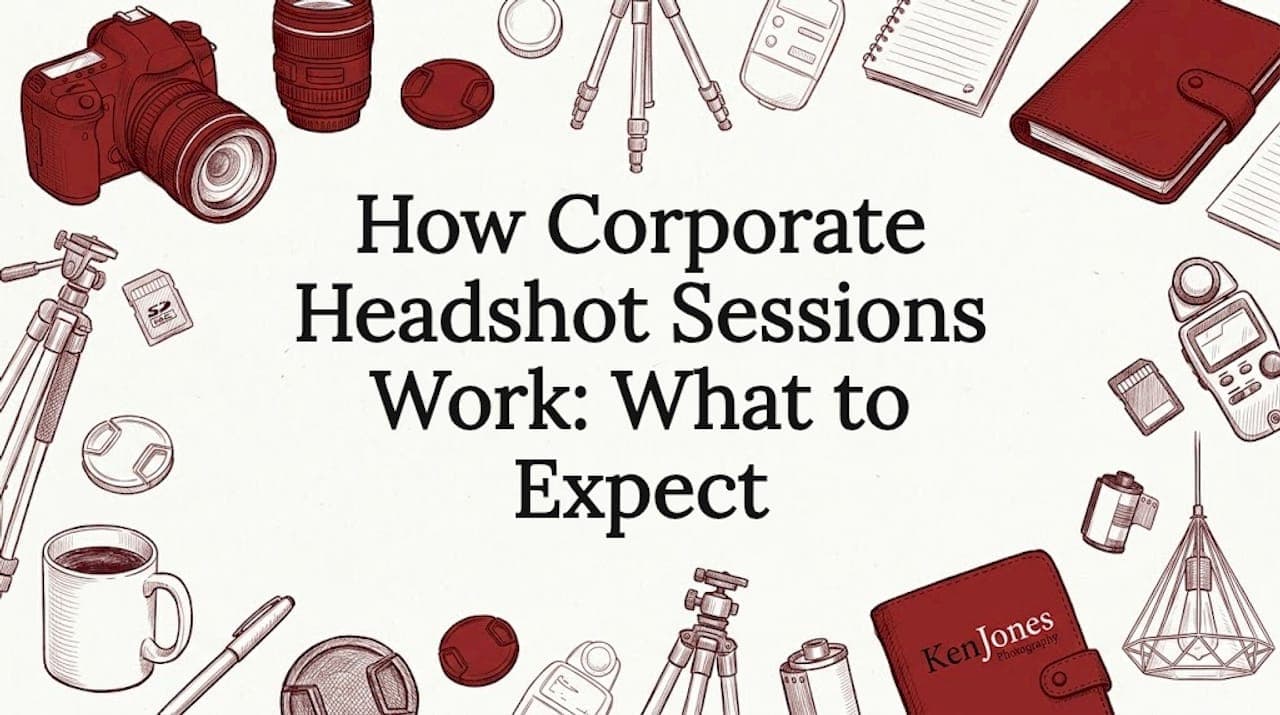 How Corporate Headshot Sessions Work: What to Expect