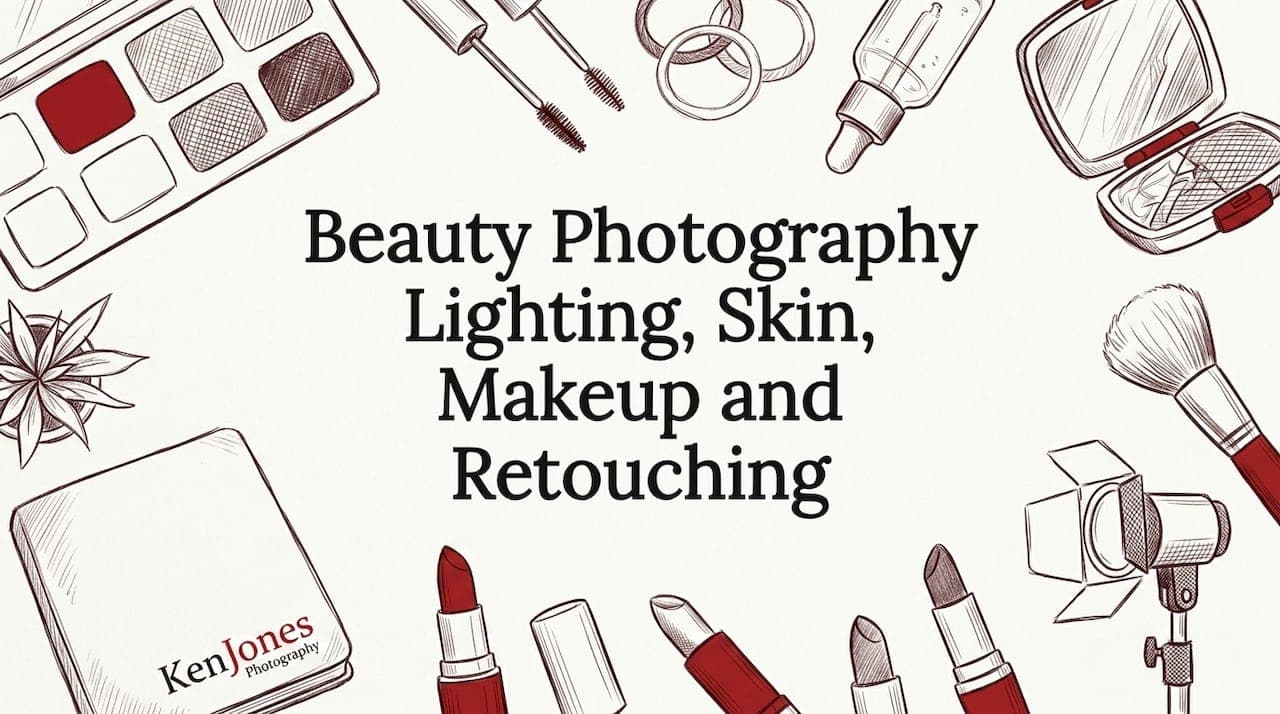Beauty Photography Lighting, Skin, Makeup and Retouching